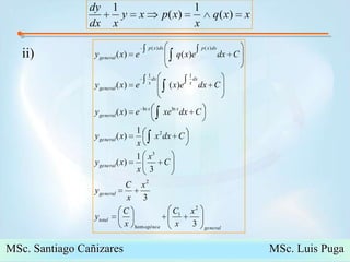 ii)MSc. Santiago Cañizares                                                  MSc. Luis PugaMSc. Santiago Cañizares                                                  MSc. Luis Puga
