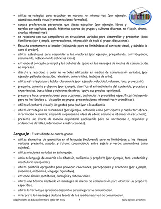 Cuarto Grado De Primaria