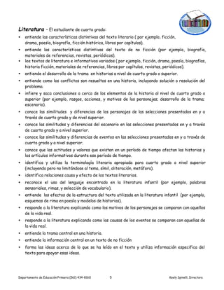 Cuarto Grado De Primaria