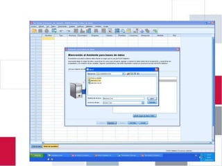 EJERCICIO 4.1: INTRODUCIR DATOS EN
              PASW 18
 