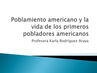 Profesora Karla Rodríguez Araya
 