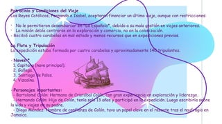 presentación sobre el cuarto viaje de cristobal colon | PPTX