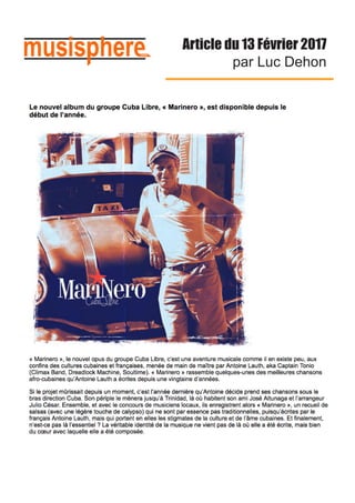 Article du 13 Février 2017
par Luc Dehon