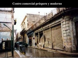 Centro comercial próspero y moderno