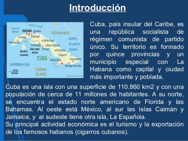 Cuba Un Pais De Encantos