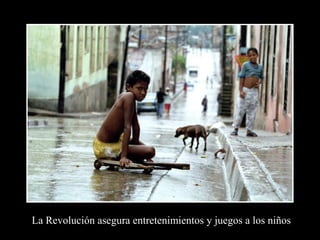 La Revolución asegura entretenimientos y juegos a los niños
 