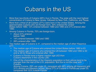 Cuban immigration | PPT