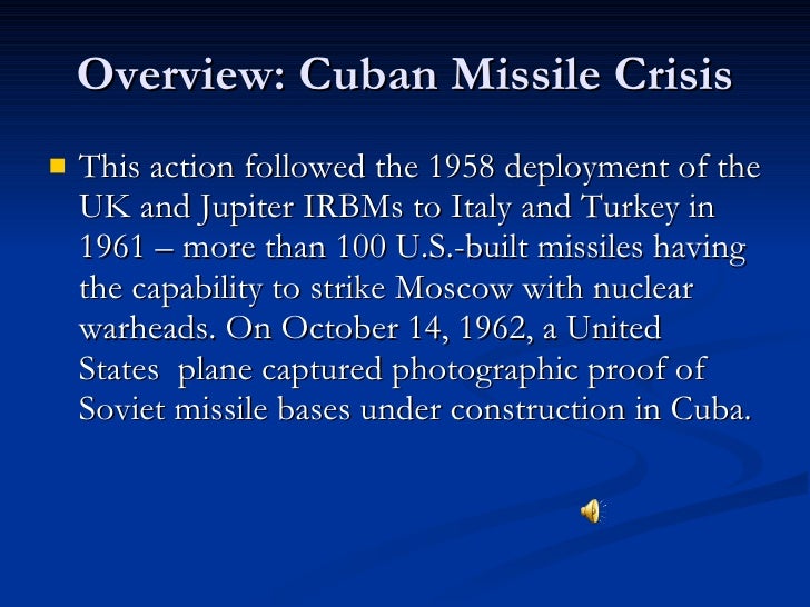 an overview of the infamous cuban missile crisis A secondary school revision resource for gcse history about modern world history, international relations, the cuban missile crisis and events of the crisis crisis summary. an overview of the infamous cuban missile crisis A secondary school revision resource for gcse history about modern world history, international relations, the cuban missile crisis and events of the crisis crisis summary.