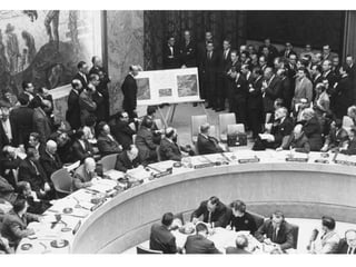 Give Diplomatic Pressure on USSR? You chose the wrong decision. If President Kennedy chose to give diplomatic pressure on USSR, he would show the USSR the USA’s  weakness. The USSR would then force America back down.  Therefore… 