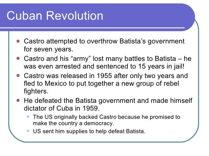 Cuban Revolution