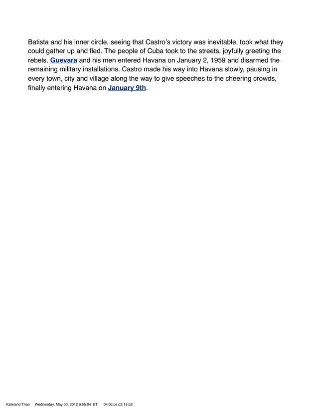 Cuban revolution pdf