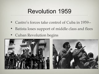 causes of the cuban revolution 1959