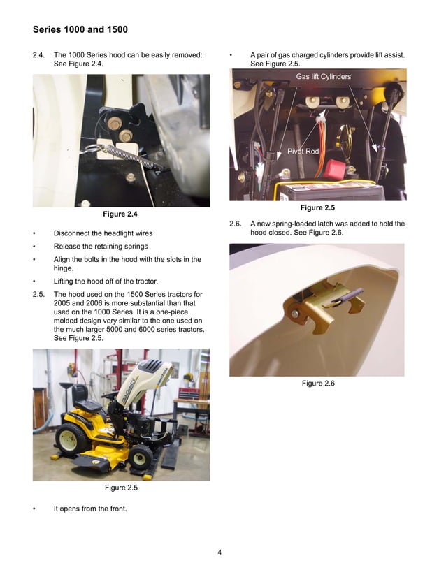 Cub cadet 1515 lawn tractor service repair manual | PDF