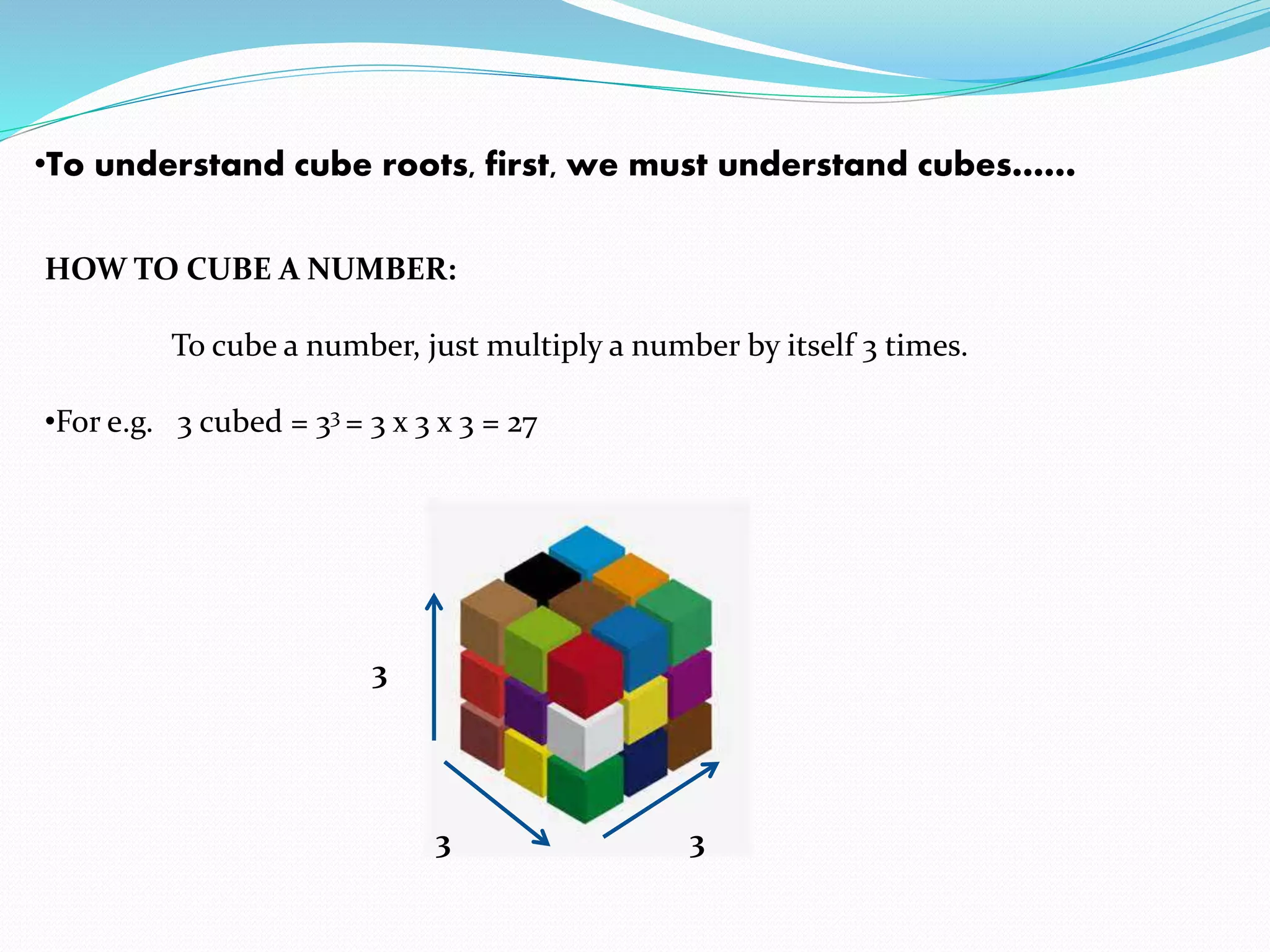 CLASS VIII MATHS CUBE AND CUBE ROOTS | PPTX | Games and Puzzles ...