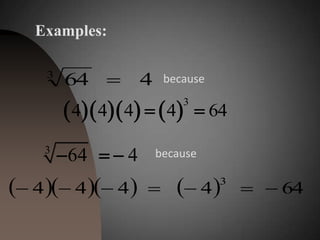 Cube and cube roots by manpreet | PPTX