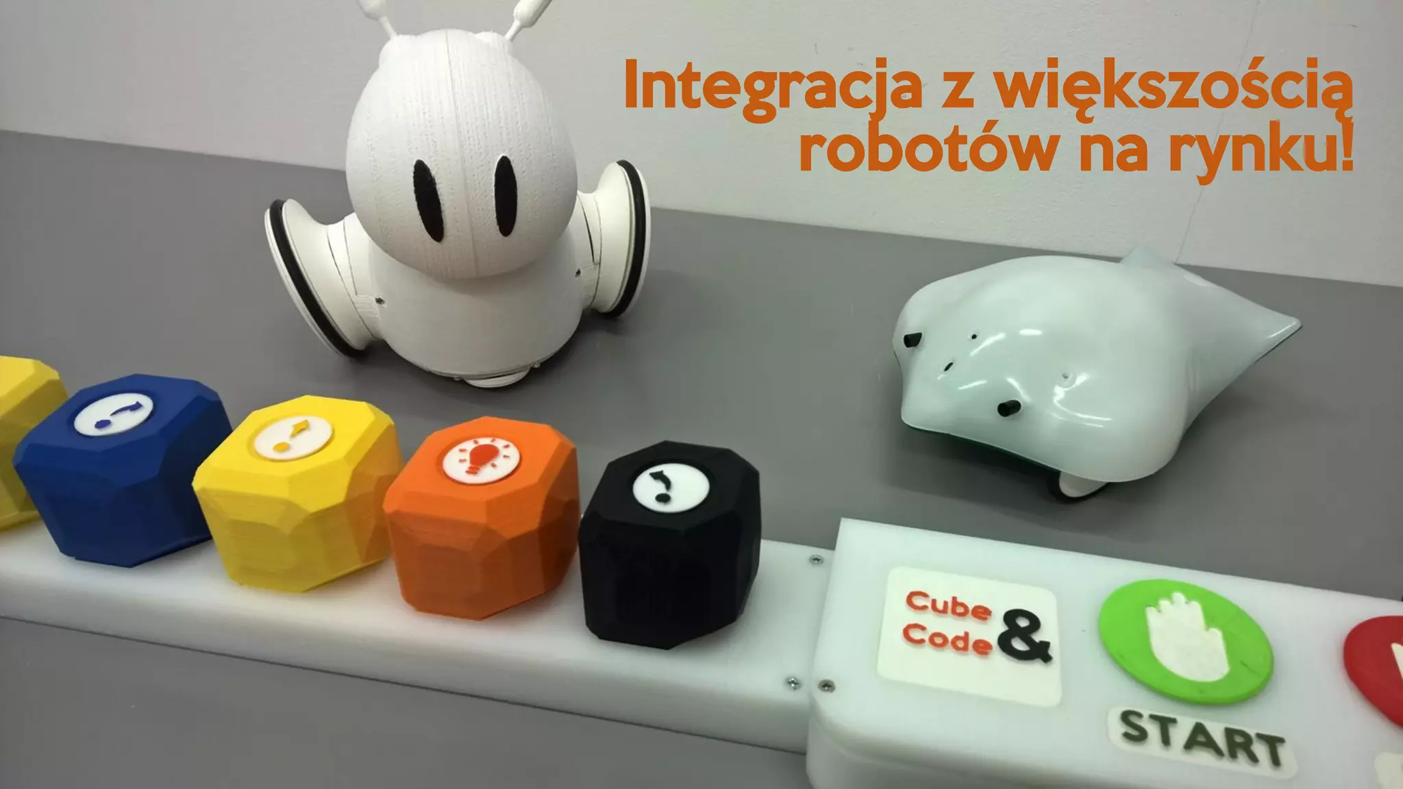Integracja z większością
robotów na rynku!
 