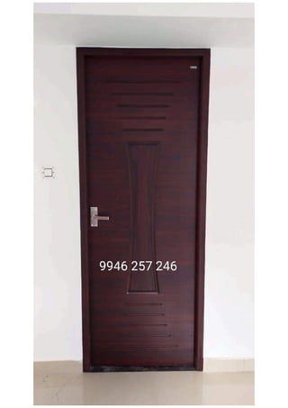 Cube fiber bathroom door designs with catalogue in kerala | PDF | Retail Property | Real Estate