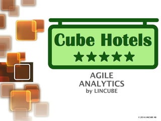 © 2014 LINCUBE AB 
AGILE 
ANALYTICS 
by LINCUBE 
 