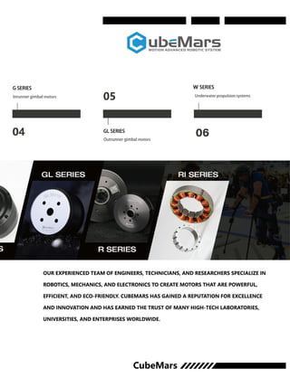 CubeMars product catalog | PDF