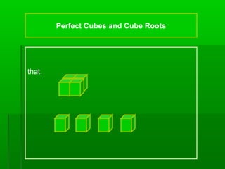 Perfect Cubes and Cube Roots

that.

 