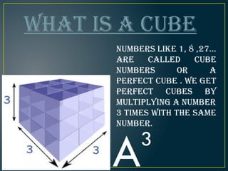 cubes-and-cube-roots_chapter7.pp ppppptx | PPTX