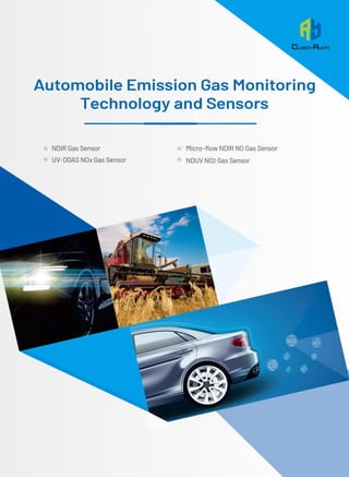 Cubic Automobile Emission Gas Monitoring Technology and Sensors