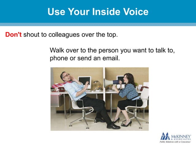 Office Cubicle Etiquette