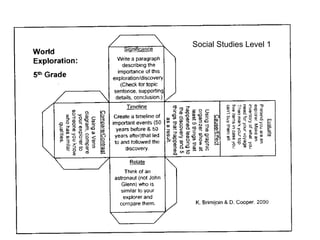 Social Studies Level 1
 