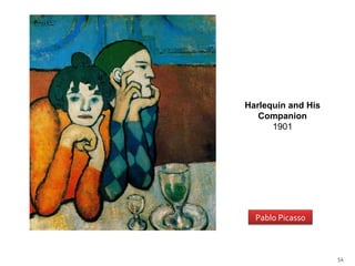 Harlequin and His Companion 1901 Pablo Picasso 