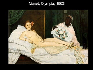 Manet, Olympia, 1863 