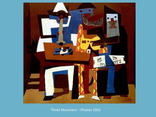 Three Musicians – Picasso 1921
 