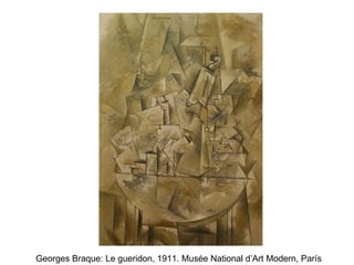 Georges Braque: Le gueridon, 1911. Musée National d’Art Modern, París 