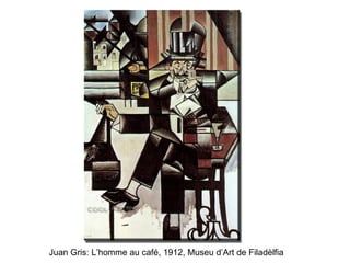 Juan Gris: L’homme au café, 1912, Museu d’Art de Filadèlfia 