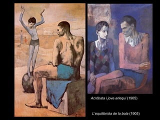 Acròbata i jove arlequí (1905)



L’equilibrista de la bola (1905)
 