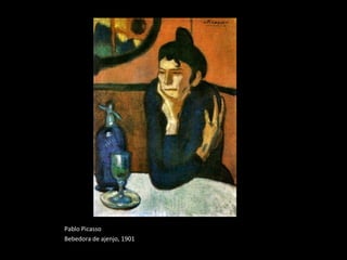 Pablo Picasso Bebedora de ajenjo, 1901 