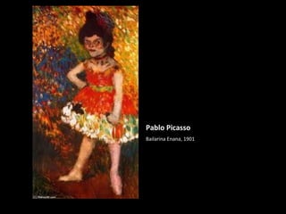 Pablo Picasso Bailarina Enana, 1901 