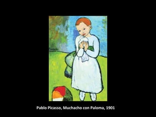 Pablo Picasso, Muchacho con Paloma, 1901 