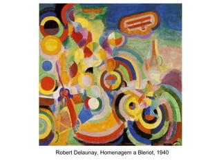 Robert Delaunay, Homenagem a Bleriot, 1940
 