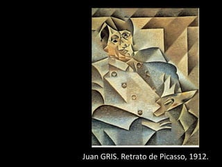 Juan GRIS. Retrato de Picasso, 1912.
 