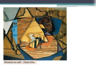 Homem no café /Juan Gris

 
