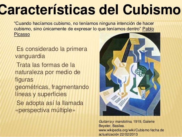 Cubismo