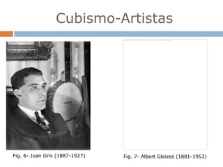 Cubismo-Artistas




Fig. 6- Juan Gris (1887-1927)   Fig. 7- Albert Gleizes (1881-1953)
 