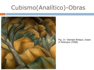 Cubismo(Analítico)-Obras




               Fig. 11- Georges Braque, Casas
               d’ Estanque (1908)
 