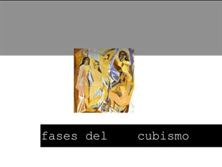 fases del  cubismo  