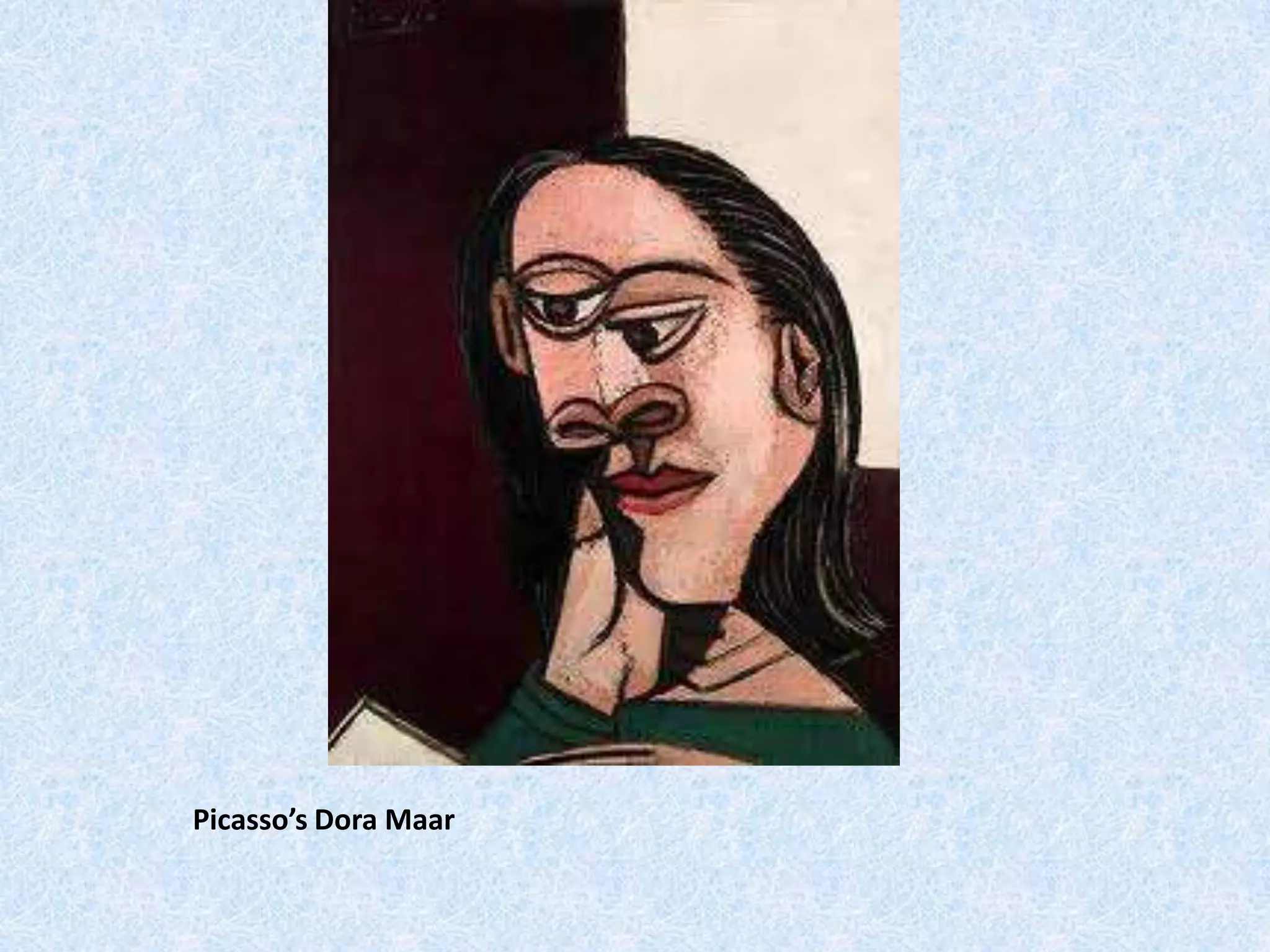 Picasso’s Dora Maar
 
