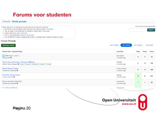 Pagina 20Pagina 20
Forums voor studenten
 