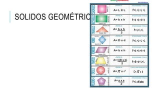 SOLIDOS GEOMÉTRICOS
