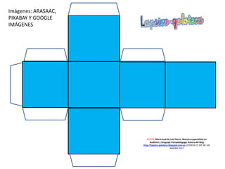 AUTOR: María José de Luis Flores. Maestra especialista en
Audición y Lenguaje-Psicopedagoga. Autora del blog
http://lapsico-goloteca.blogspot.com.es LICENCIA CC (BY-NC-SA)
MADRID 2017
Imágenes: ARASAAC,
PIXABAY Y GOOGLE
IMÁGENES
 