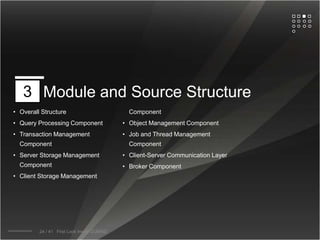 Click Counter14/41   First Look Inside CUBRID