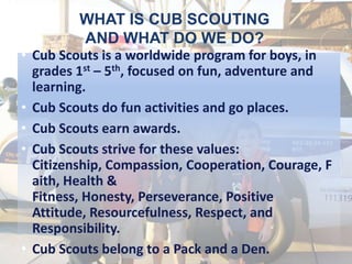 Scout Introduction AZ Cub Scout Pack 531 intro presentation show - www.azpack531.org